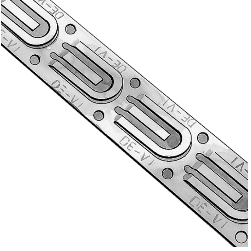GALVANIZED STEEL STRIP — 40 × 4 mm