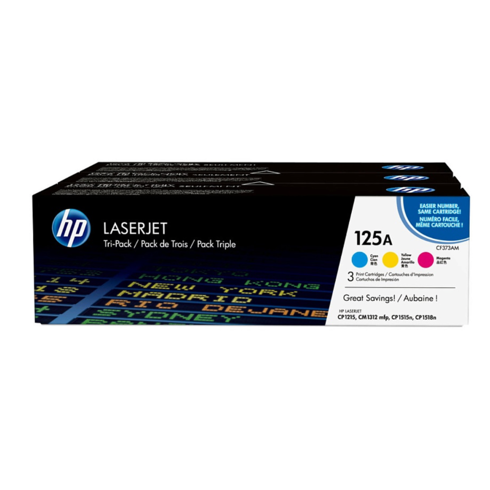 Printermayin Compatible HP CB541A/CE321A Cyan Toner Cartridge