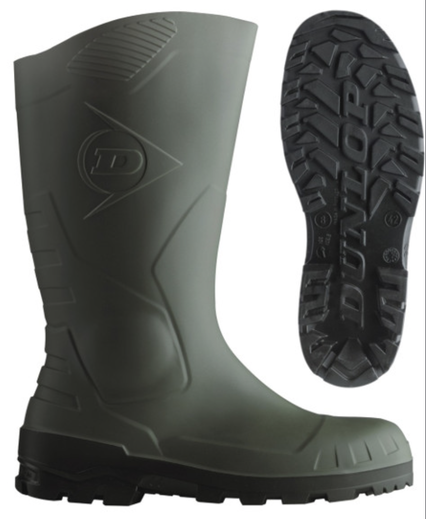 9DESA Green S5 — Protective Rubber Boots with Steel Toe